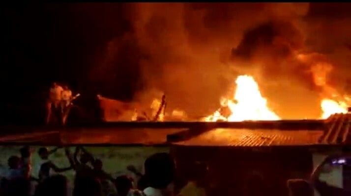 fire in bardahiya bazar