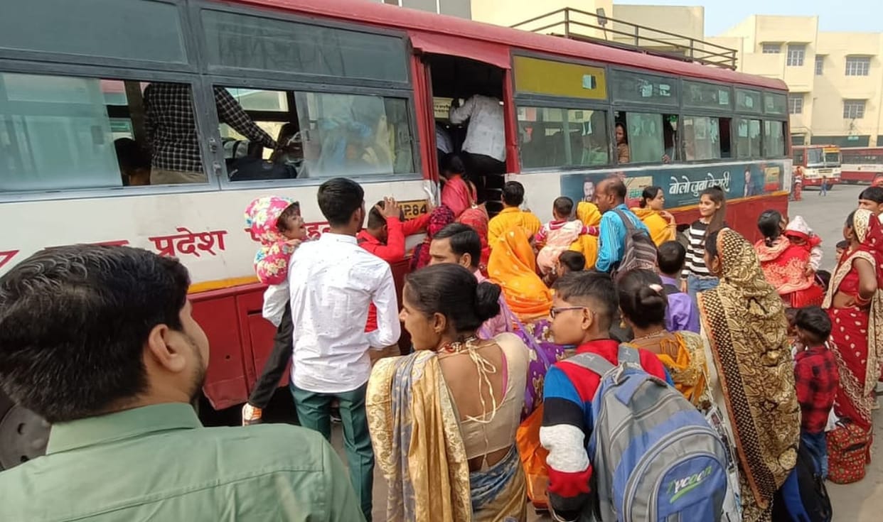 People struggling with lack of buses