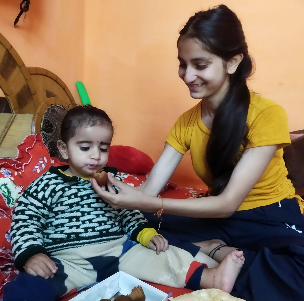 On Bhaiya Dooj, sisters pray for the long life of their brothers