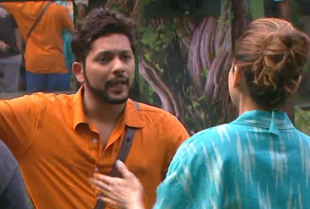 bigg boss 15 shamita shetty gets angry on nishant bhatt they gets into ungly fight