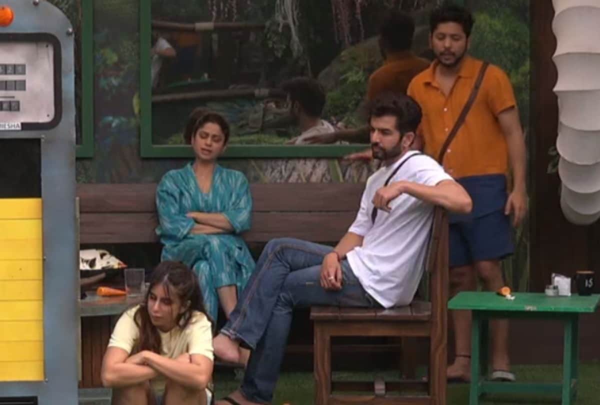 bigg boss 15 shamita shetty gets angry on nishant bhatt they gets into ungly fight