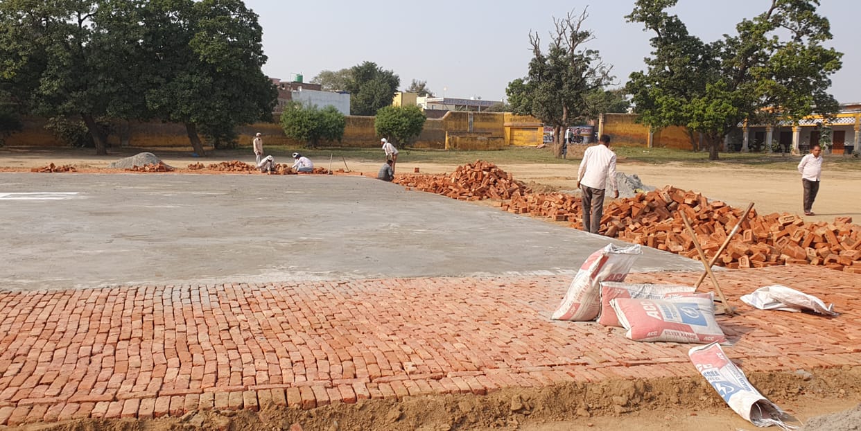 Increased size of helipad