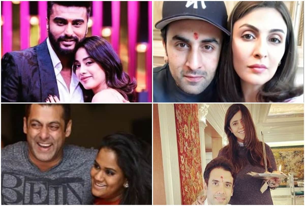Bhai dooj special ranbir riddhima to janhvi arjun these are the cutest brother sister of industry