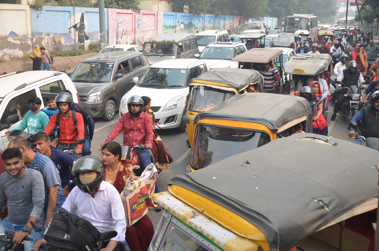 Mathura: Jam from city to highway, everyone upset