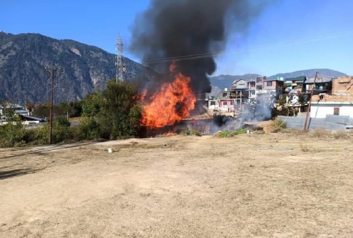 Fire breaks out in Doda madrassa, 30 children rescued amid chaos