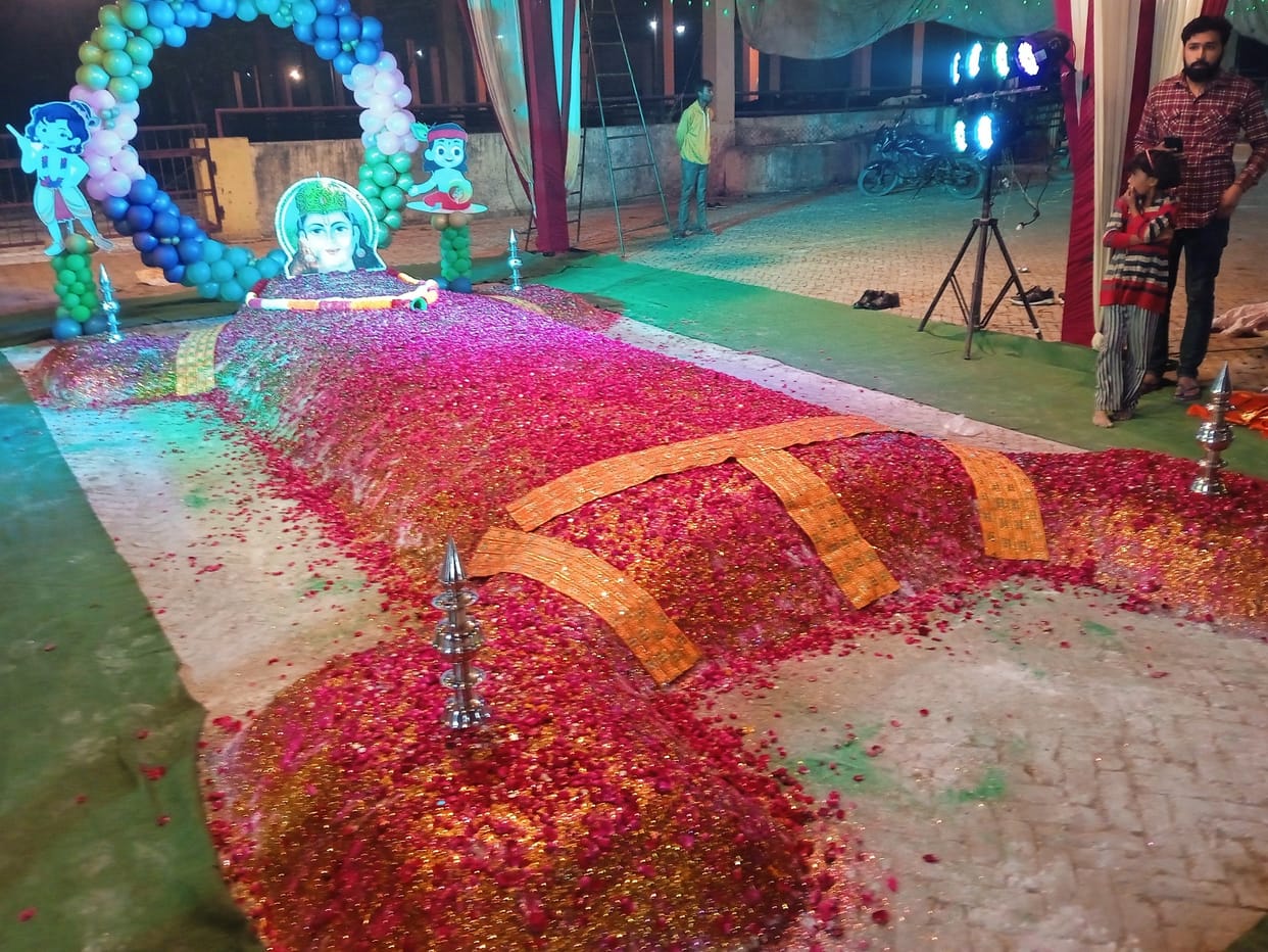 Govardhan worship done in homes and cowsheds