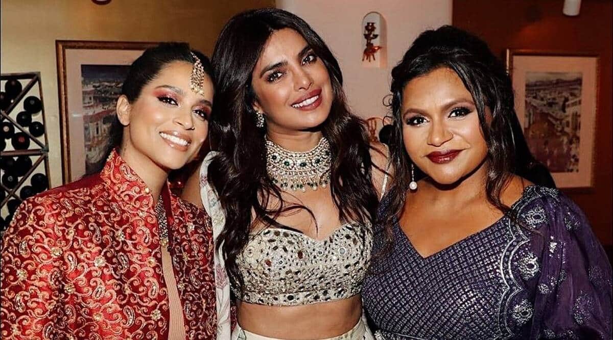 Priyanka Chopra celebrate diwali with husband Nick Jonas in los Angeles