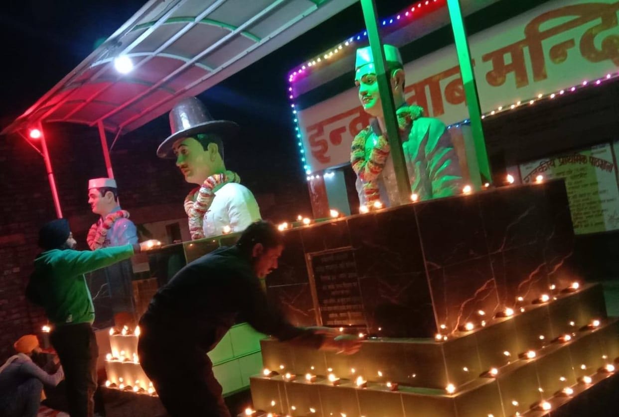 Tributes paid to martyrs on Diwali, Yamunanagar