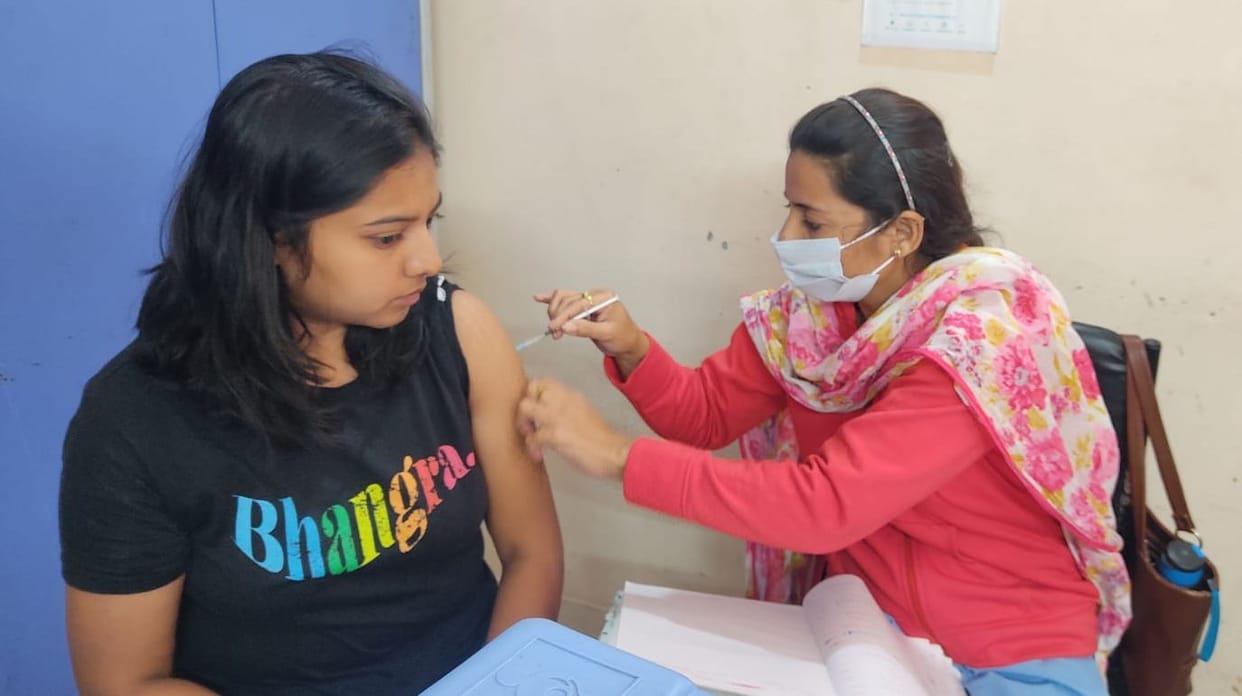 The vaccine will be administered door-to-door in the district from today
