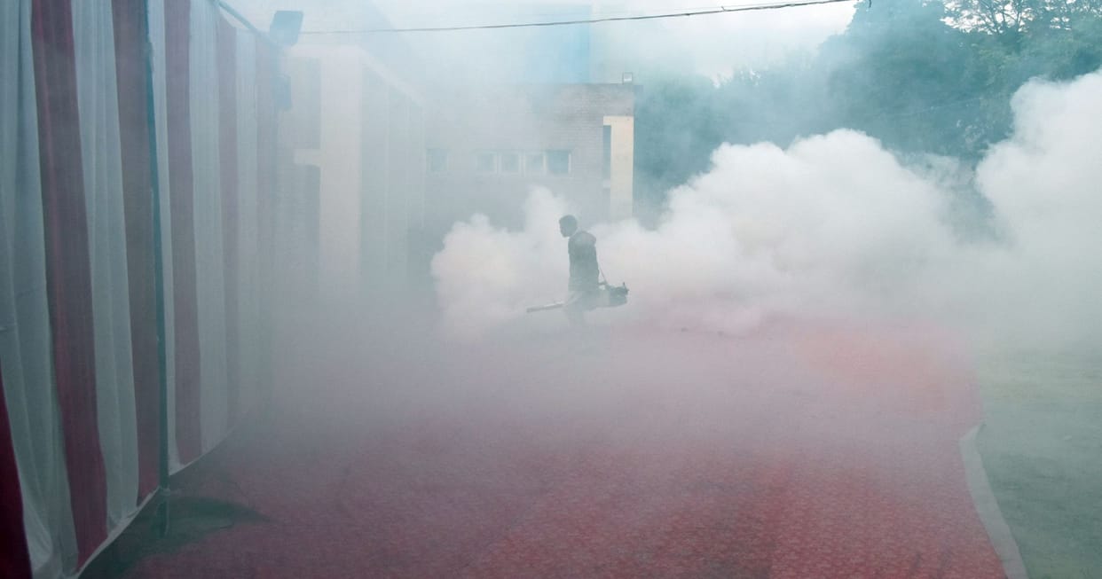 2070 houses were checked in the district, 15 new cases of dengue were found