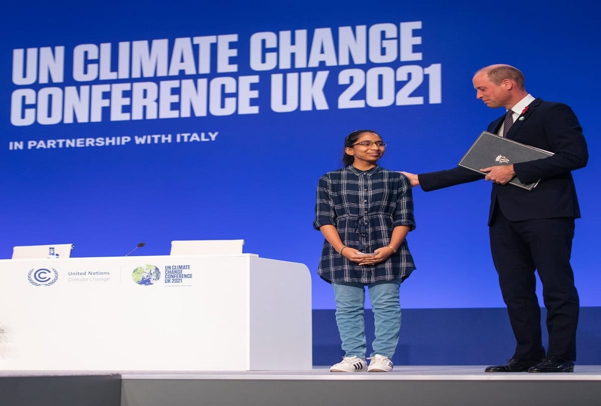 COP26: Know about 15-year-old Vinisha Umashankar from Tamil Nadu who said world leaders we will lead even if you don't shared the stage with Prince William