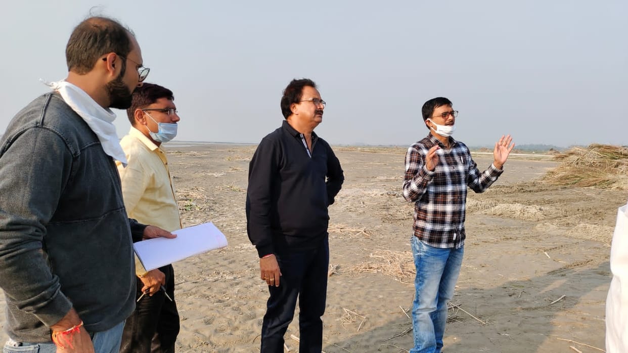 Ganga bathing fair will be held within a radius of two and a half km