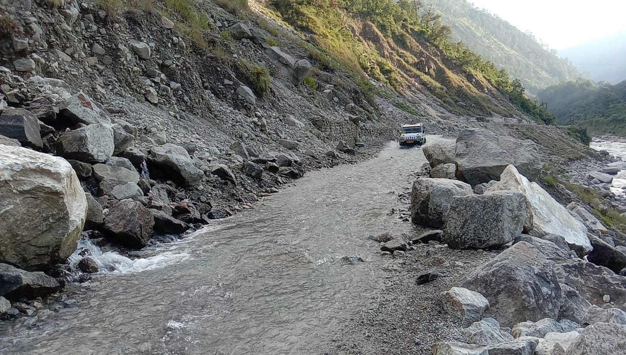 Danger Zone on Madkot Road
