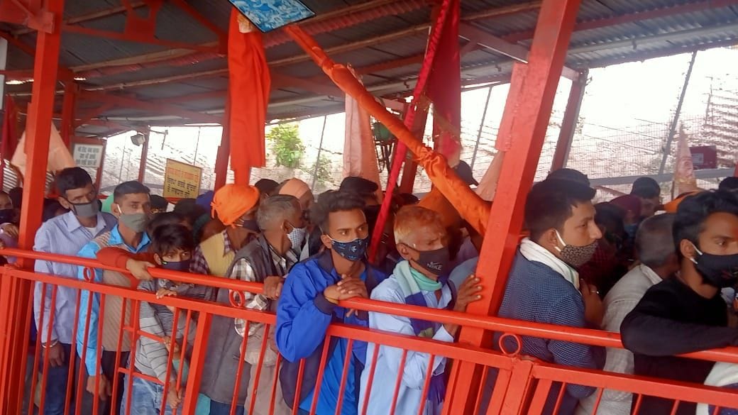 12 thousand devottee reach in Baba Balak Nath Temple Diotsidh