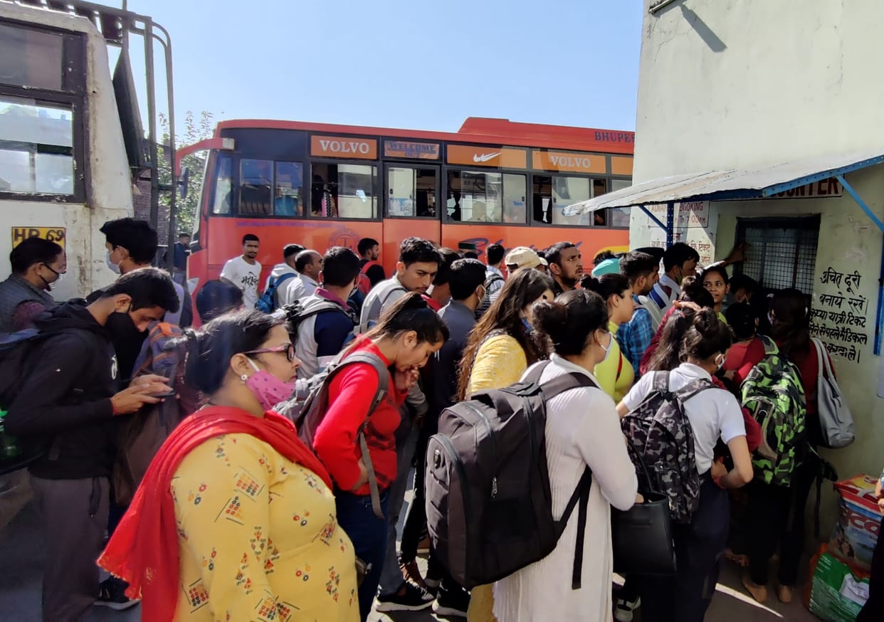 15 buses plies in Shimla and Chandigarh routes