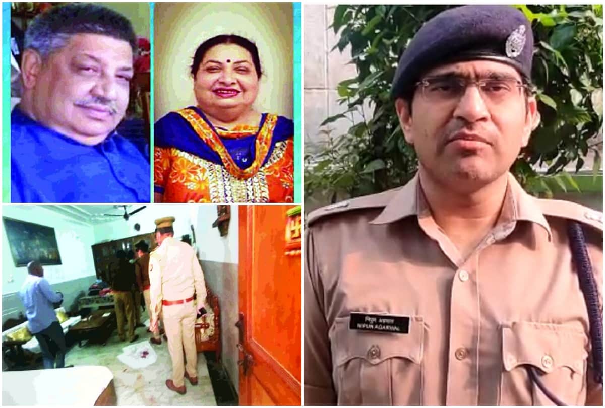 ghaziabad double murder old couple gave free house to wagers police suspect they only killed couple