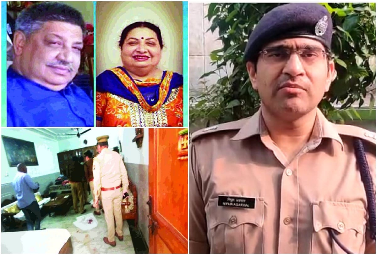 ghaziabad double murder old couple gave free house to wagers police suspect they only killed couple