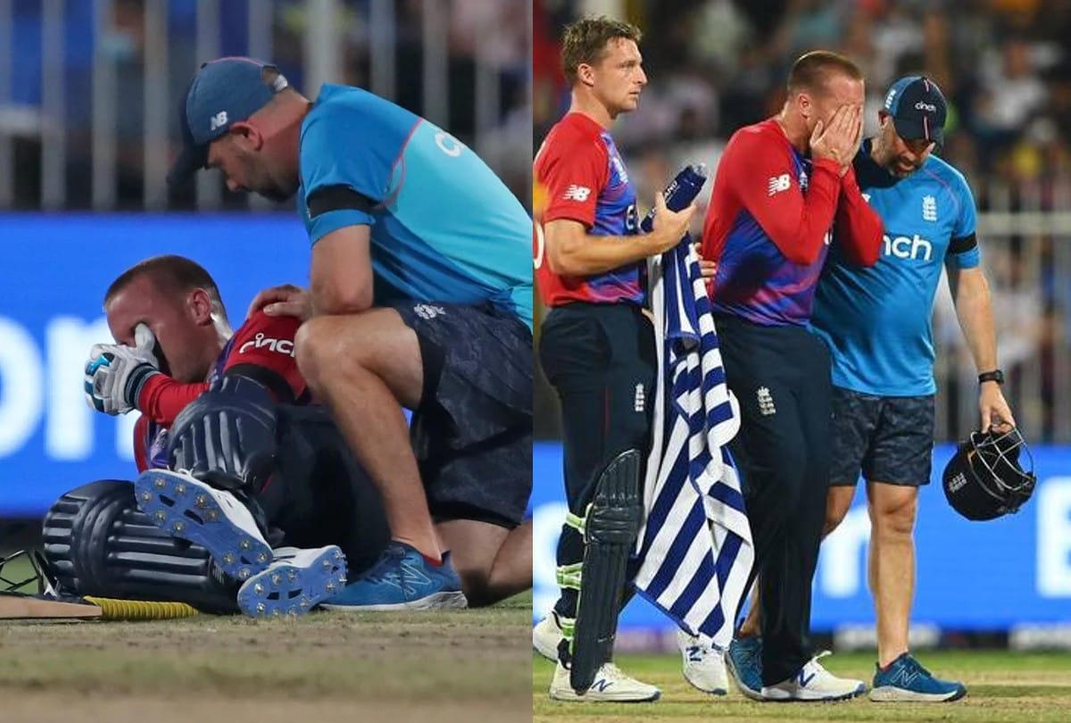 ENG vs RSA Jason Roy of England started crying on the field after getting injured watch viral video