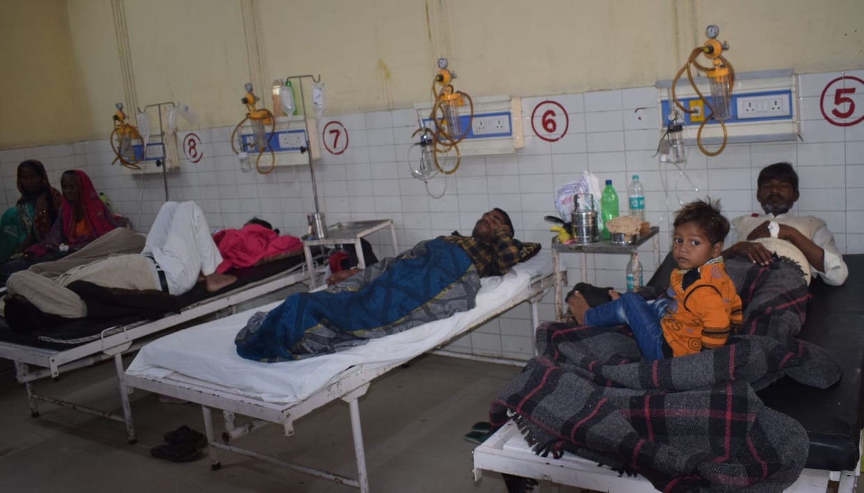 Pneumonia patients started increasing as the weather changed