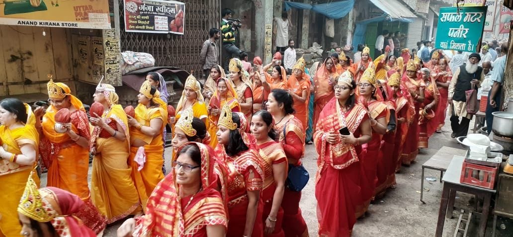 Flag hoisting of Panchkalyanak Pratishtha Mahotsav