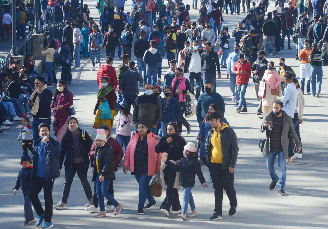 Shimla reached 5000 tourist vehicles in three days