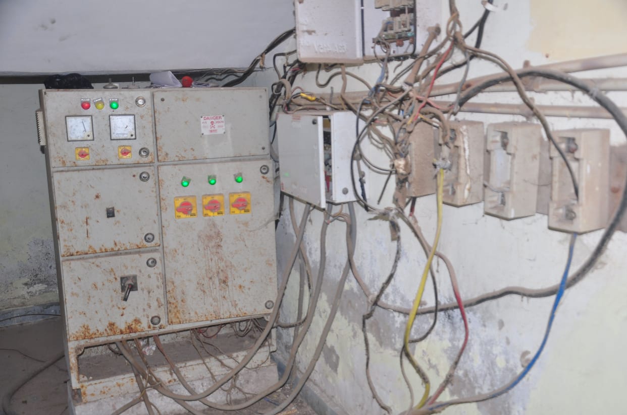 There is no fire prevention arrangement even in the medical college far away from CHC