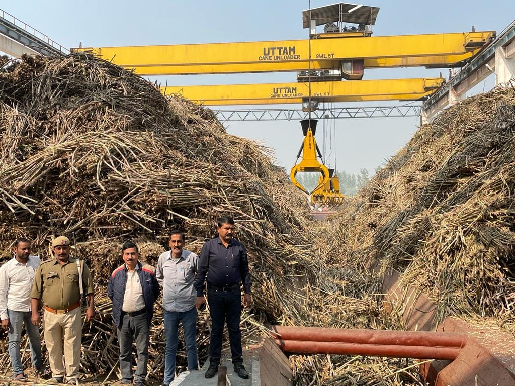 Ramala Mill Crushing Started, Weighing On The Mill Gate