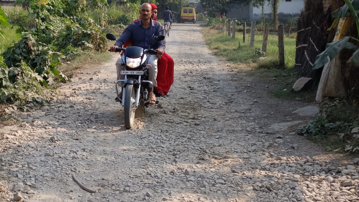 Road built for five years, bad in two years
