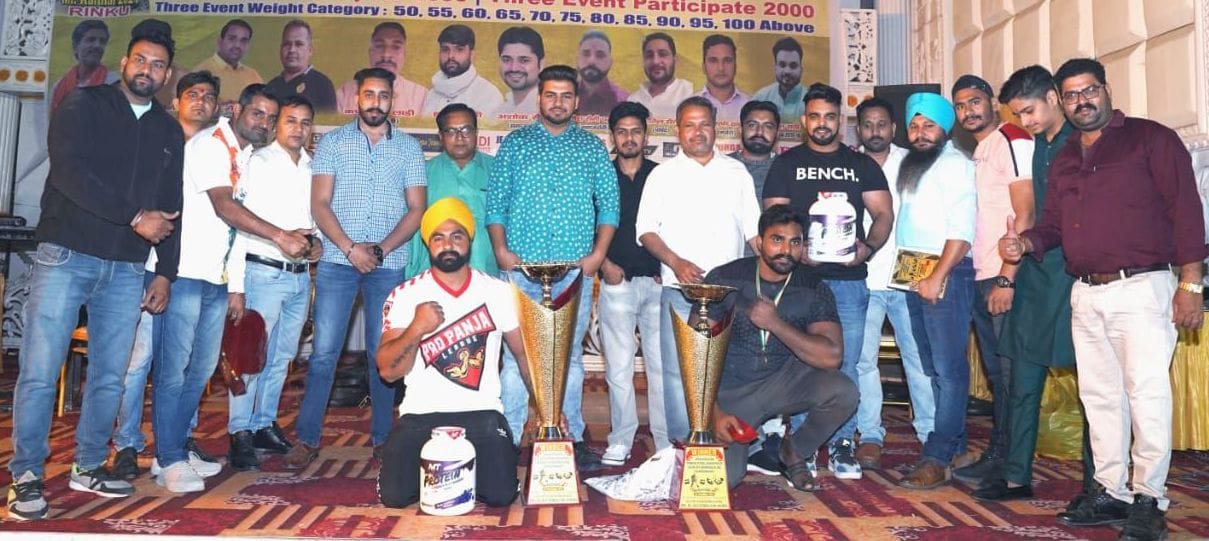 Raju Sharma, Karaj Singh and Viraj Overall Winner