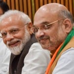 जेपी नड्डा, प्रधानमंत्री मोदी और गृहमंत्री शाह