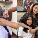 माधुरी दीक्षित के बेटे रेयान के साथ