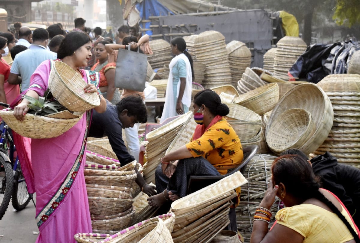 Chhath puja of four days started in gorakhpur