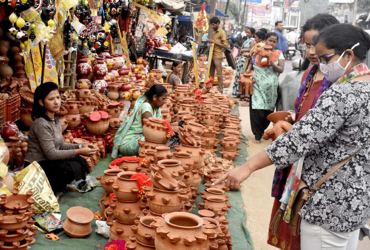 Chhath puja of four days started in gorakhpur