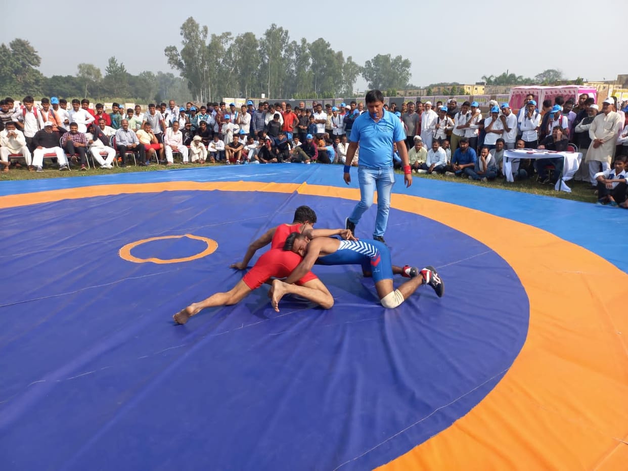 In the final of Soram Kabaddi, Goyla wins in Volleyball