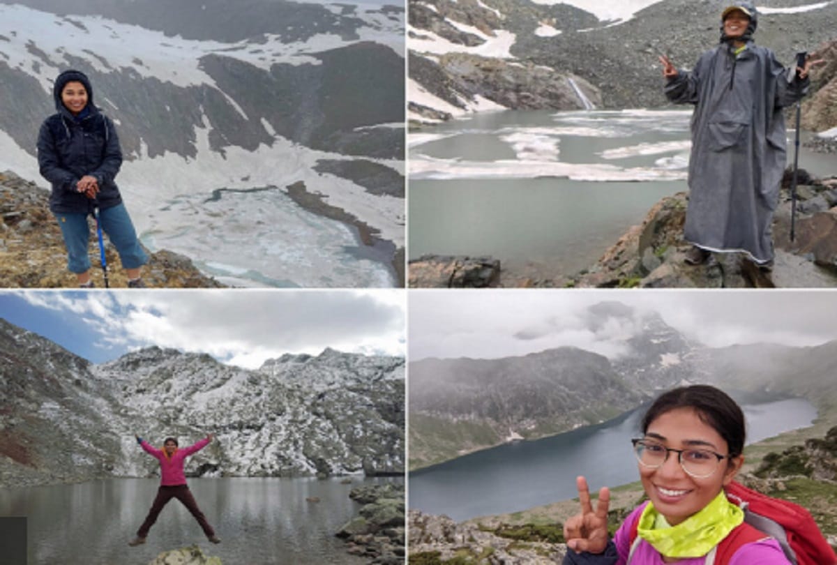 After roaming around 50 mountain lakes of Pir Panjal and Zanskar Namrata became an alpine girl