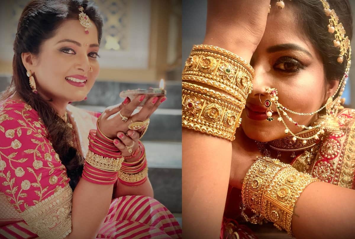 Chhath Puja 2021 From  rani Chatterjee to Monalisa Bhojpuri actresses traditional look won hearts of fans