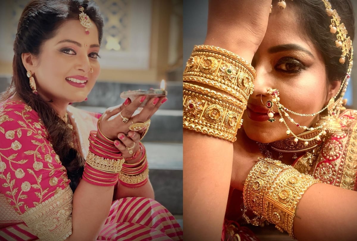 Chhath Puja 2021 From  rani Chatterjee to Monalisa Bhojpuri actresses traditional look won hearts of fans