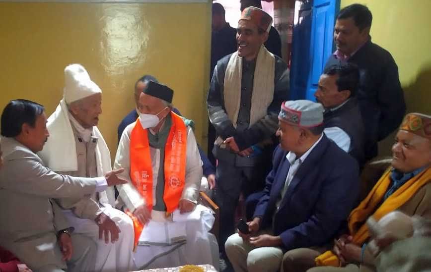 Bhagat singh Koshyari in Bageshwar
