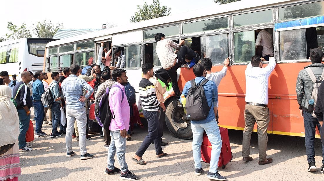 Passengers Overloading in Rudrapur
