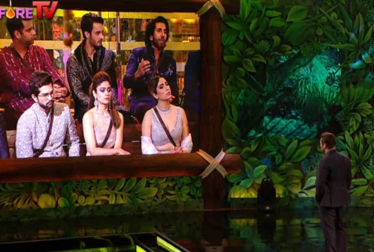 bigg boss 15 Raqesh bapat and neha bhasin raises question on vishal kotian loyalty towards shamita shetty salman khan supported