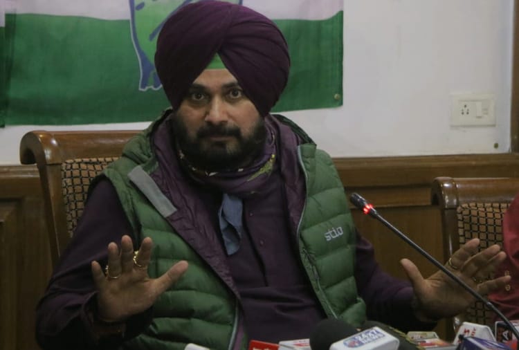 Press Conference of Punjab Congress President Navjot Sidhu