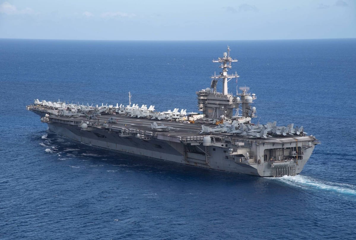 China uses fake US aircraft carrier Navy ships for missile target practice news and updates