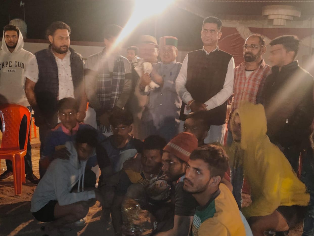 Behli and Kotbeja won Kabaddi championship at Ramshehar