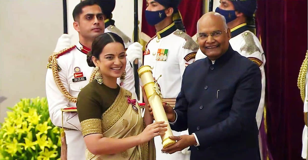Kangana Ranaut Shares Her Proud Moment After Receiving Padma Shri Award
