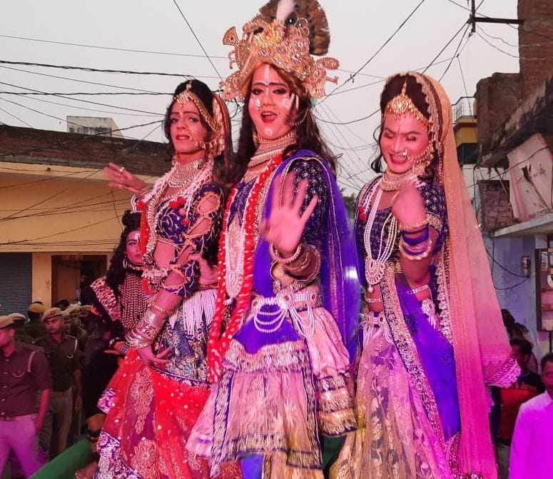 Balaji Maharaj's procession taken out with pomp