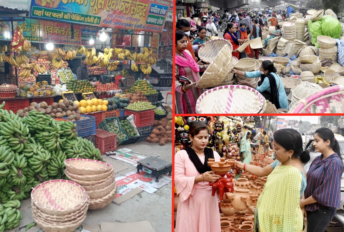 Chhath Puja 2021 special Mango came from South Korea to Gorakhpur on Chhath Puja