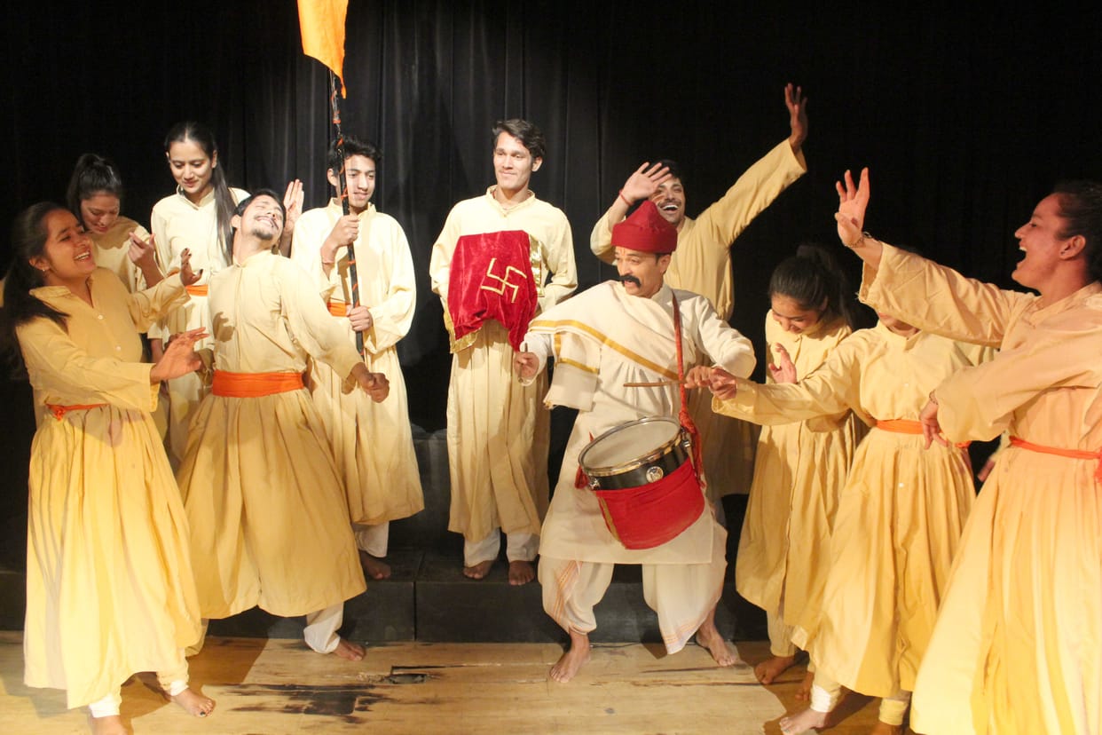 Bal Gangadhar Tilak's struggle was staged with drama