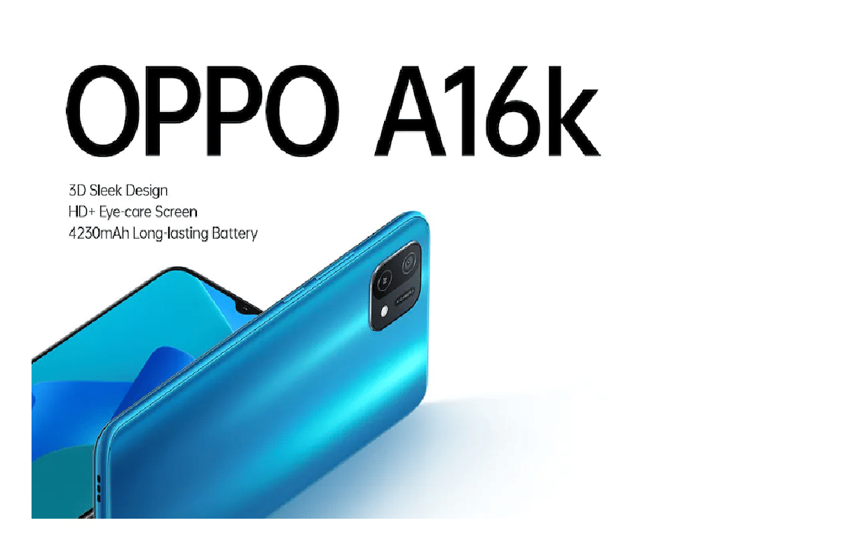 ओप्पो का बजट स्मार्टफोन Oppo A16K हुआ लॉन्च, कीमत 11 हजार रुपये से भी कम Oppo A16K Launched With MediaTek Helio G35 Chipset and 4230mAh Battery