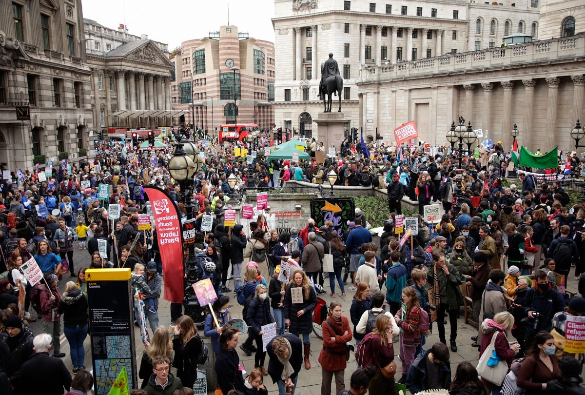 COP26 people marched in Glasgow to demand more action on the climate crisis