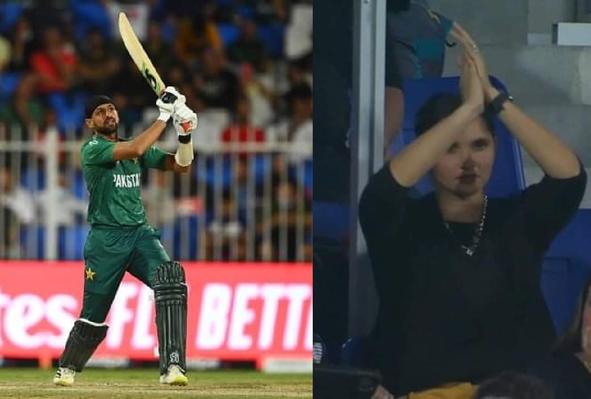 Shoaib Malik hits fastest batsman T20 Fifty for pakistan this was Sania Mirzas reaction watch video